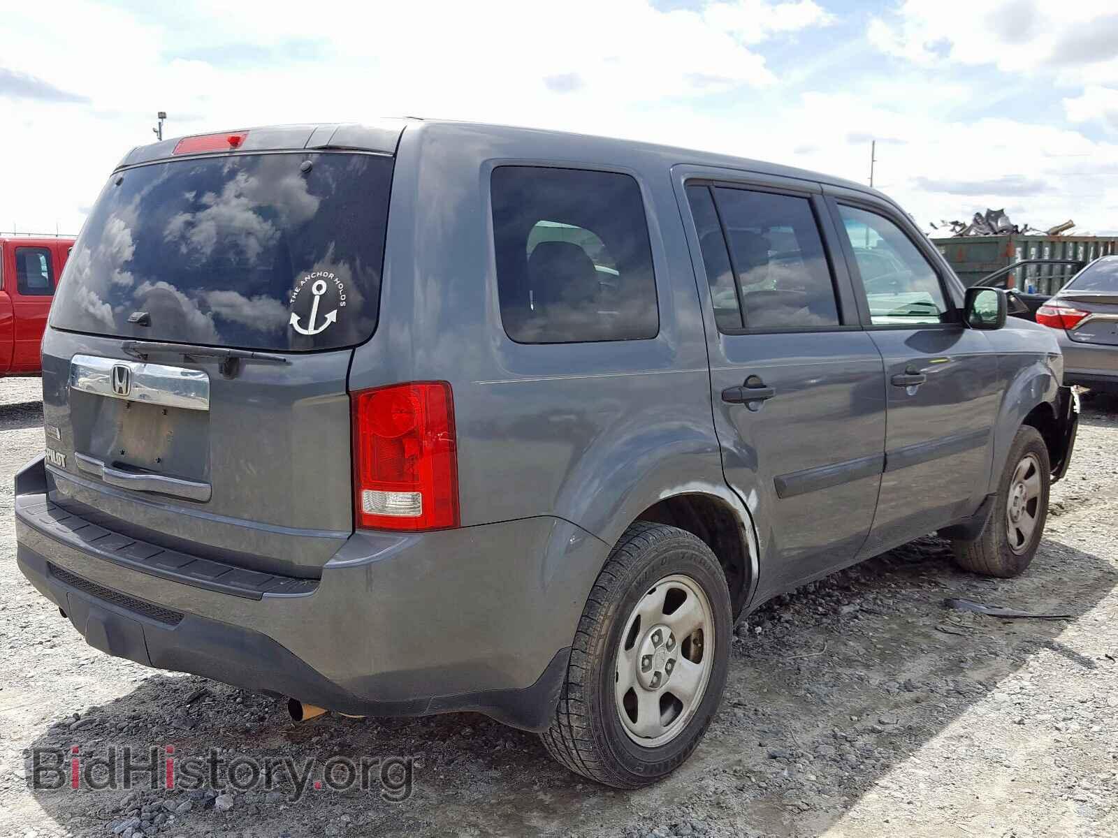 2013 HONDA PILOT - VIN: 5FNYF3H24DB006478 - Фото 4