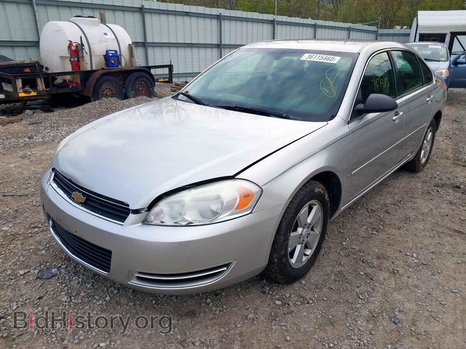 2006 CHEVROLET IMPALA - VIN: 2G1WT55K669306331 - Фото 2