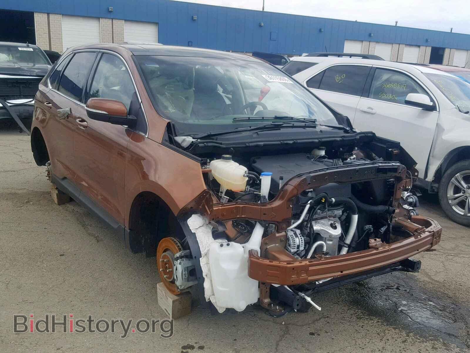 Photo 2FMPK4J85HBB51457 - FORD EDGE SEL 2017
