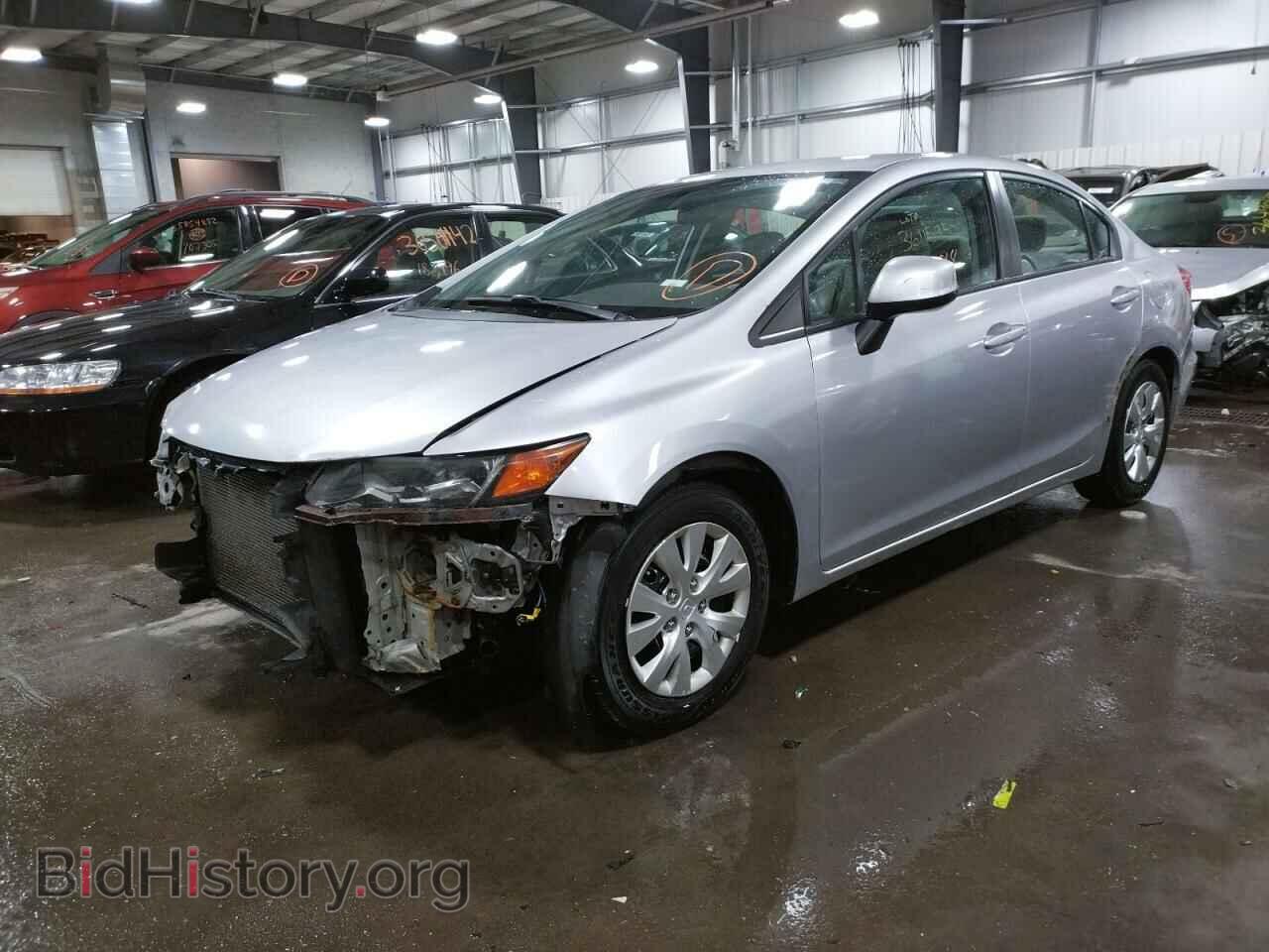 2012 HONDA CIVIC - VIN: 19XFB2F57CE068357 - Фото 2