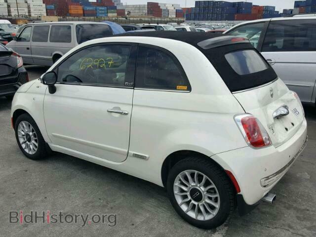 2012 FIAT 500 - VIN: 3C3CFFER5CT119163 - Фото 3