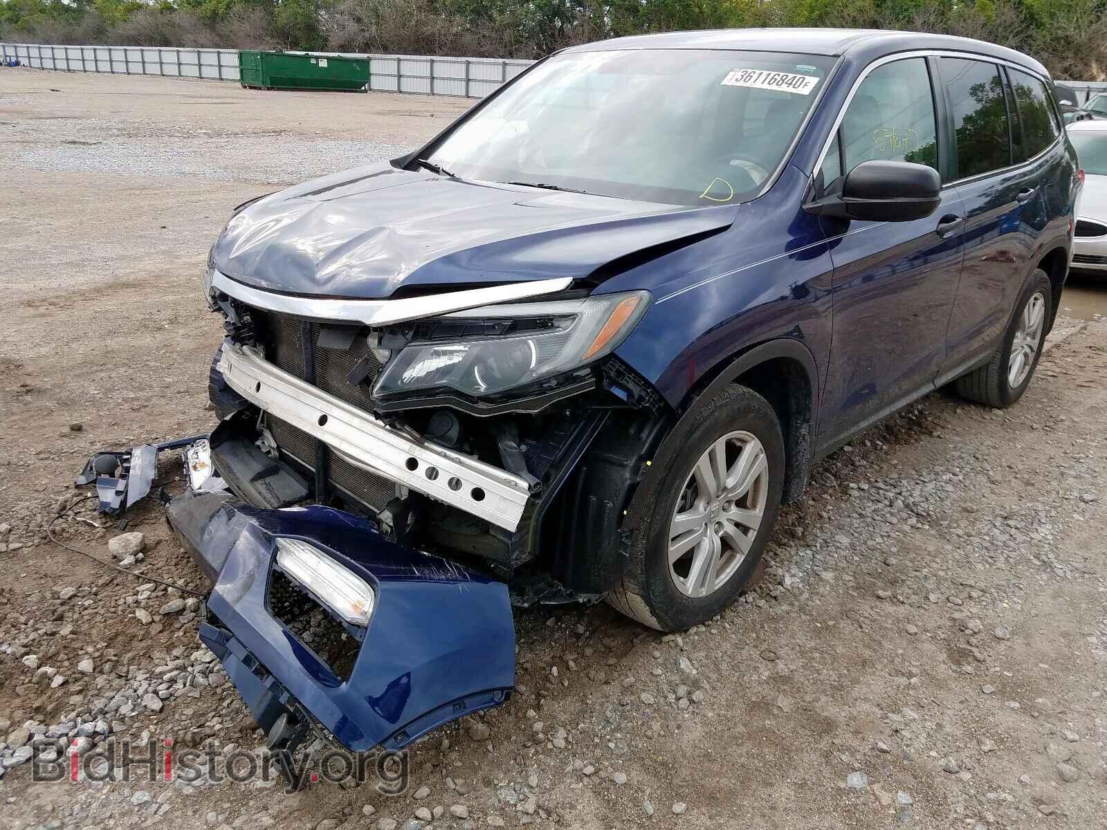 2016 HONDA PILOT - VIN: 5FNYF5H15GB045393 - Фото 2