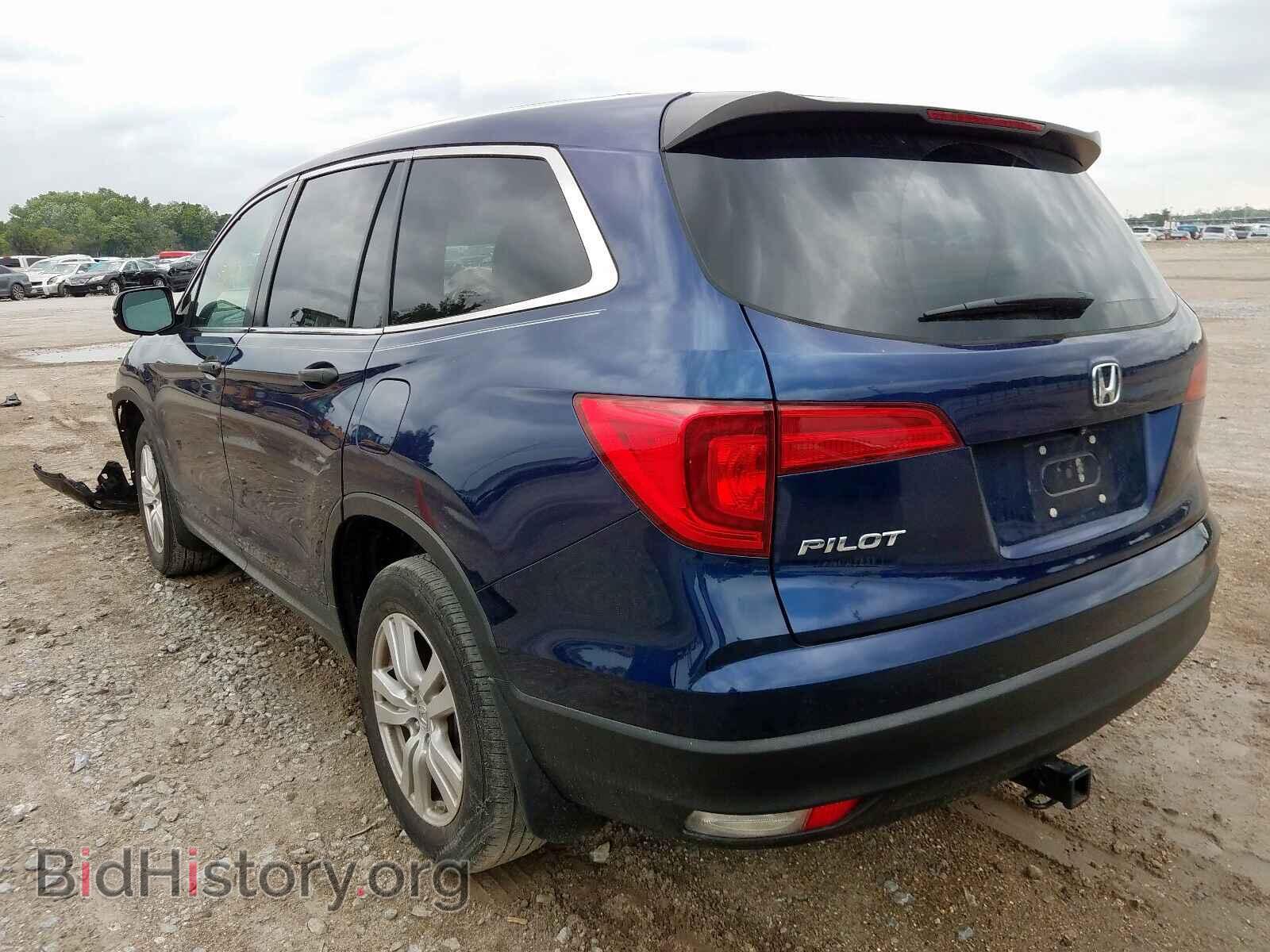 2016 HONDA PILOT - VIN: 5FNYF5H15GB045393 - Фото 3