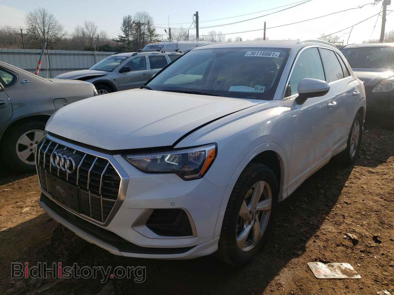 2020 AUDI Q3 - VIN: WA1AECF30L1015423 - Фото 2