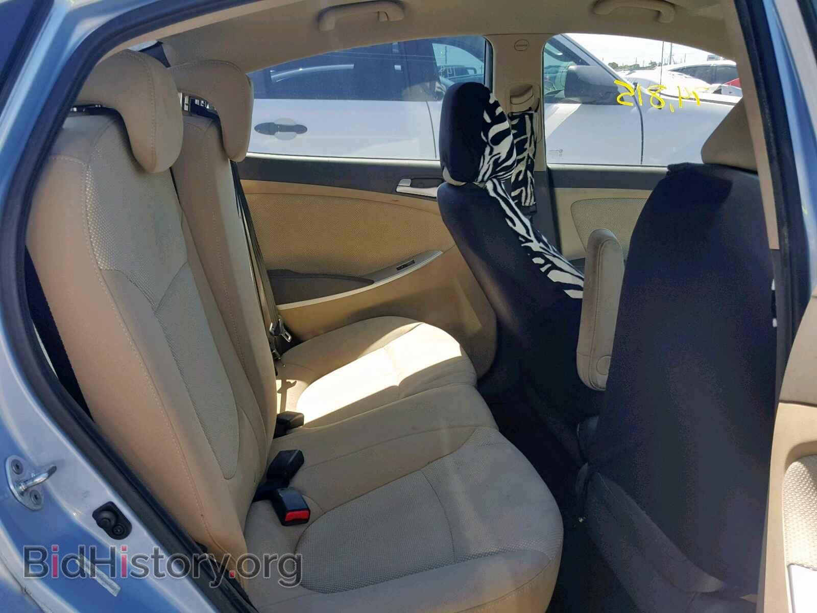 2013 HYUNDAI ACCENT - VIN: KMHCT4AE1DU449087 - Фото 6