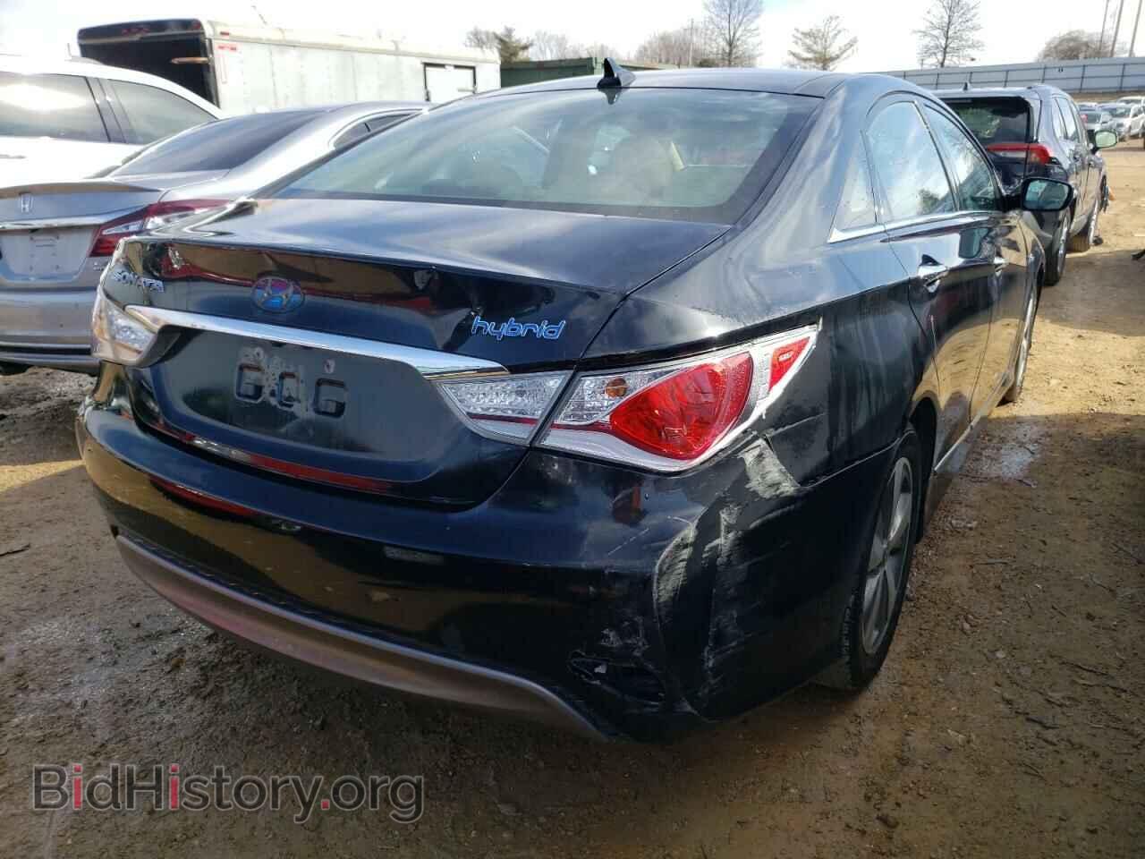 2011 HYUNDAI SONATA - VIN: KMHEC4A41BA003794 - Фото 4