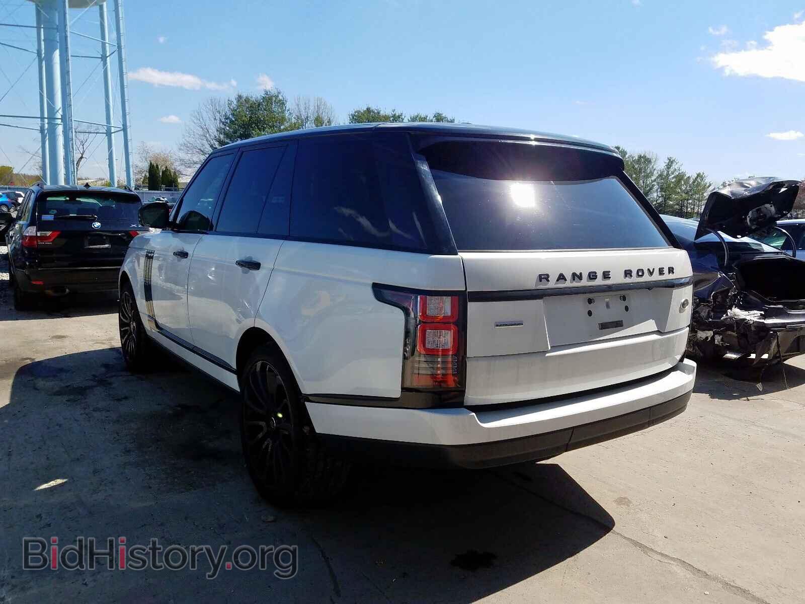2015 LAND ROVER RANGEROVER - VIN: SALGS2TFXFA215692 - Фото 3