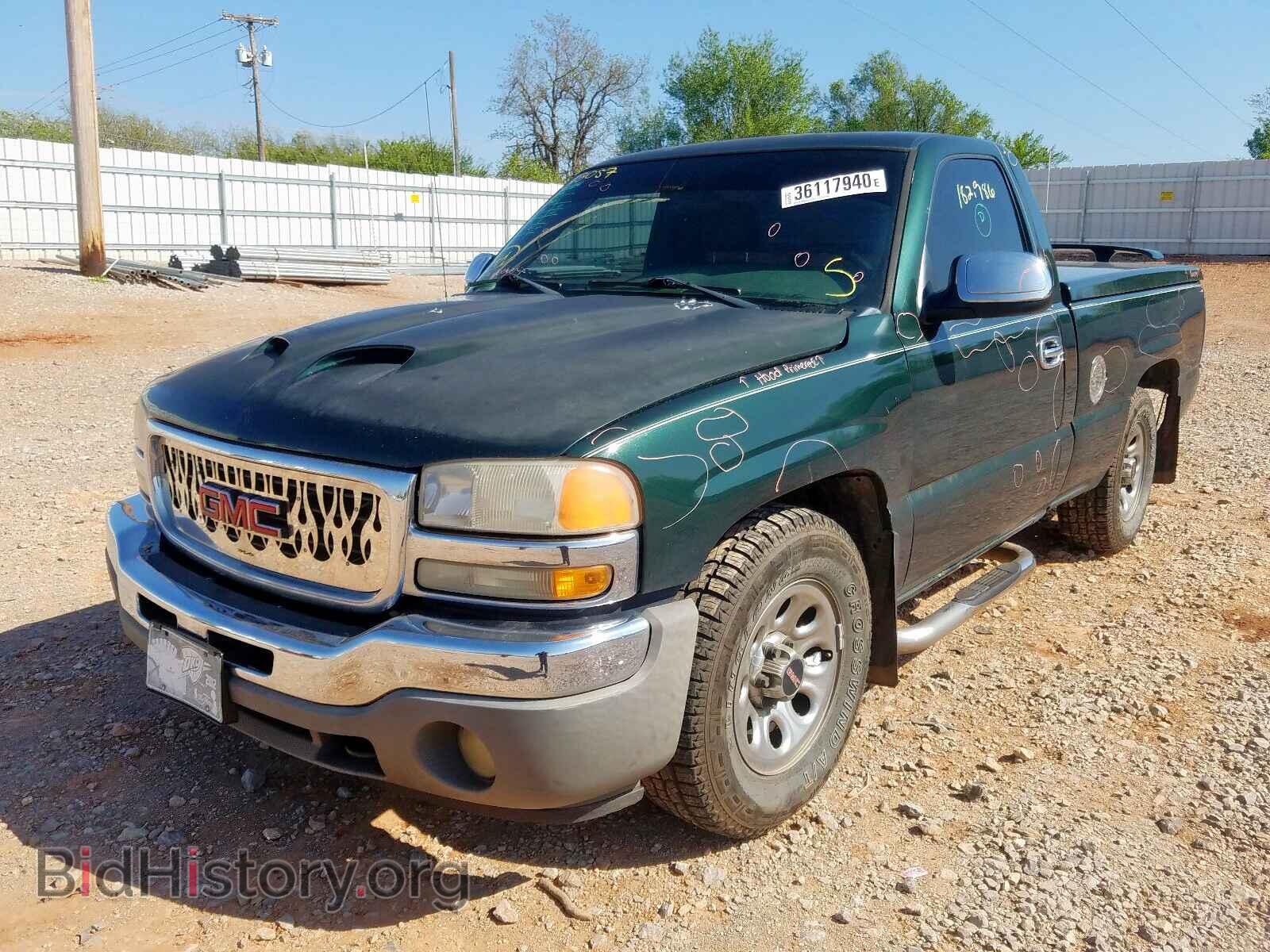 2005 GMC SIERRA - VIN: 1GTEC14X55Z203057 - Фото 2