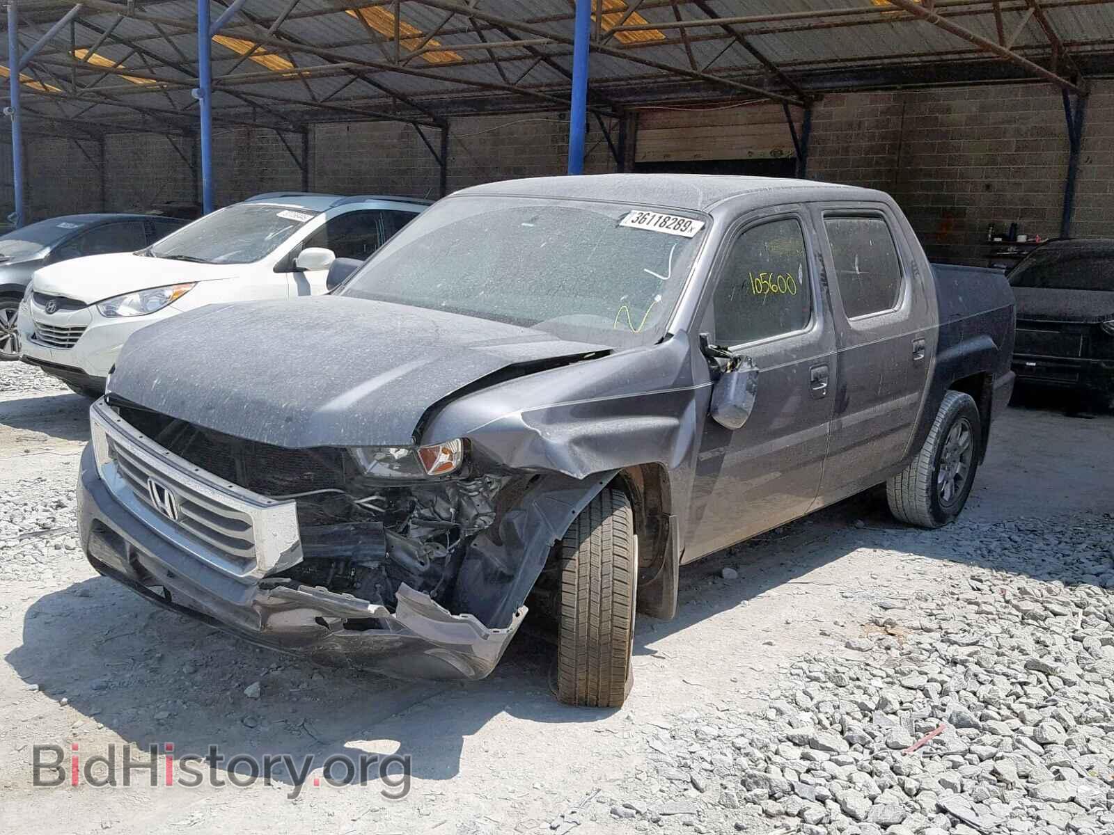 2014 HONDA RIDGELINE - VIN: 5FPYK1F44EB005117 - Фото 2