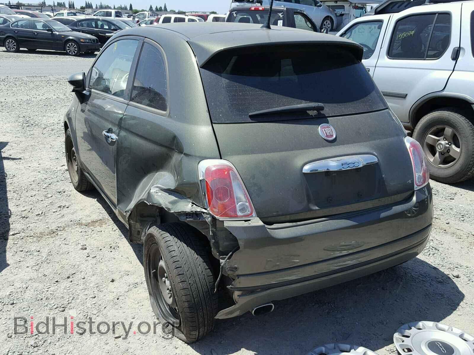 2013 FIAT 500 - VIN: 3C3CFFAR9DT664998 - Фото 3