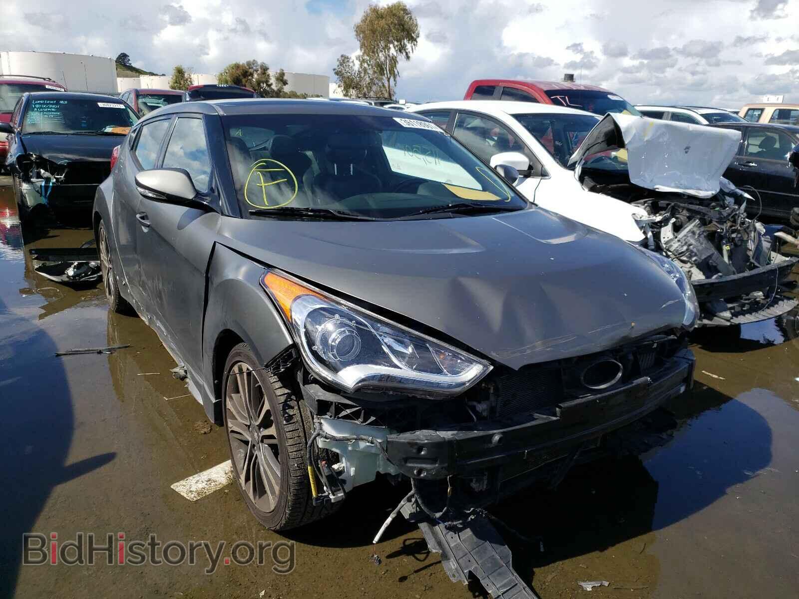 Photo KMHTC6AE7GU266566 - HYUNDAI VELOSTER 2016
