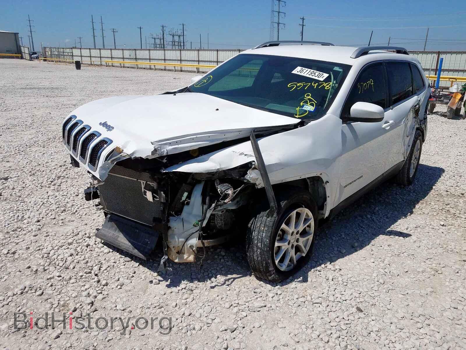 2018 JEEP CHEROKEE - VIN: 1C4PJLCB2JD557478 - Фото 2