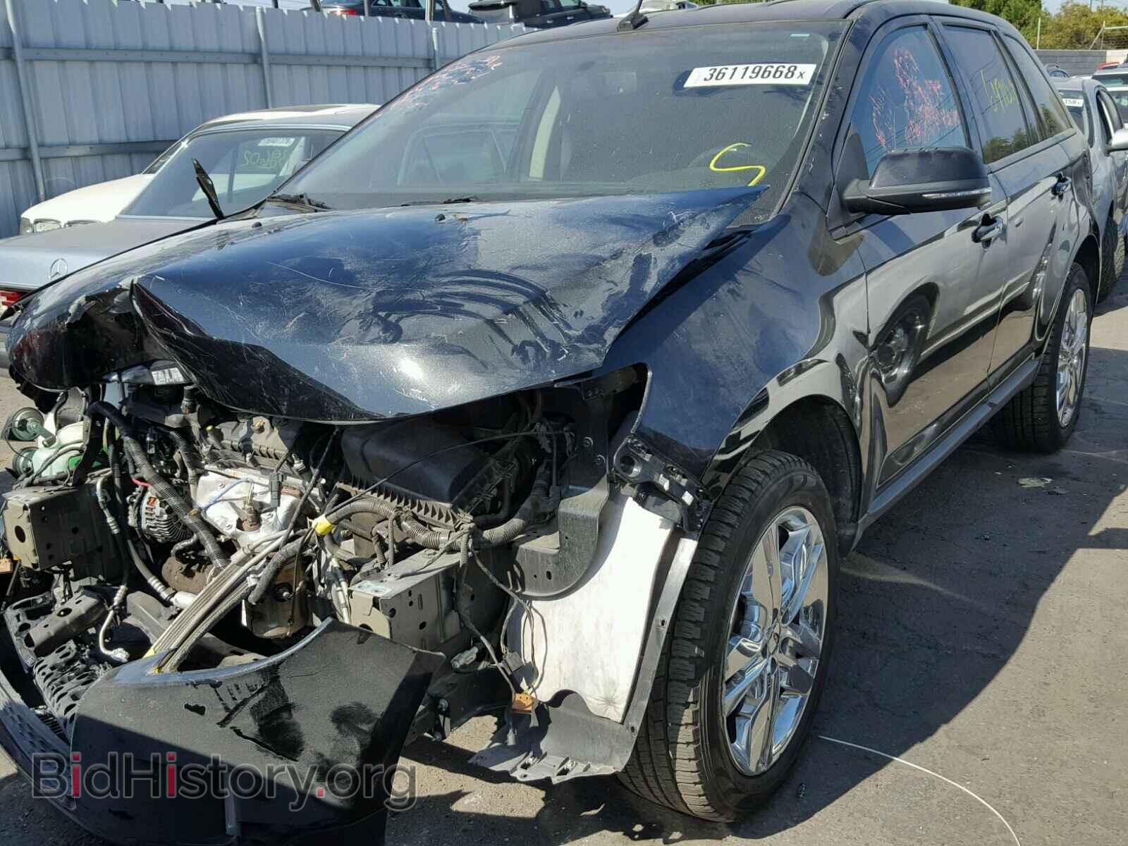 2014 FORD EDGE - VIN: 2FMDK3JC2EBB56290 - Фото 2