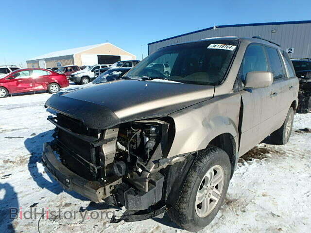 2005 HONDA PILOT - VIN: 2HKYF18445H521943 - Фото 2