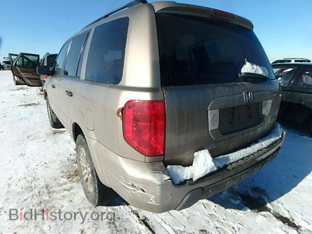 2005 HONDA PILOT - VIN: 2HKYF18445H521943 - Фото 3