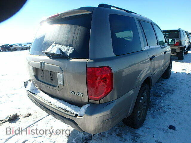 2005 HONDA PILOT - VIN: 2HKYF18445H521943 - Фото 4