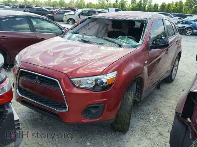 2014 MITSUBISHI OUTLANDER - VIN: 4A4AP3AU5EE014451 - Фото 2