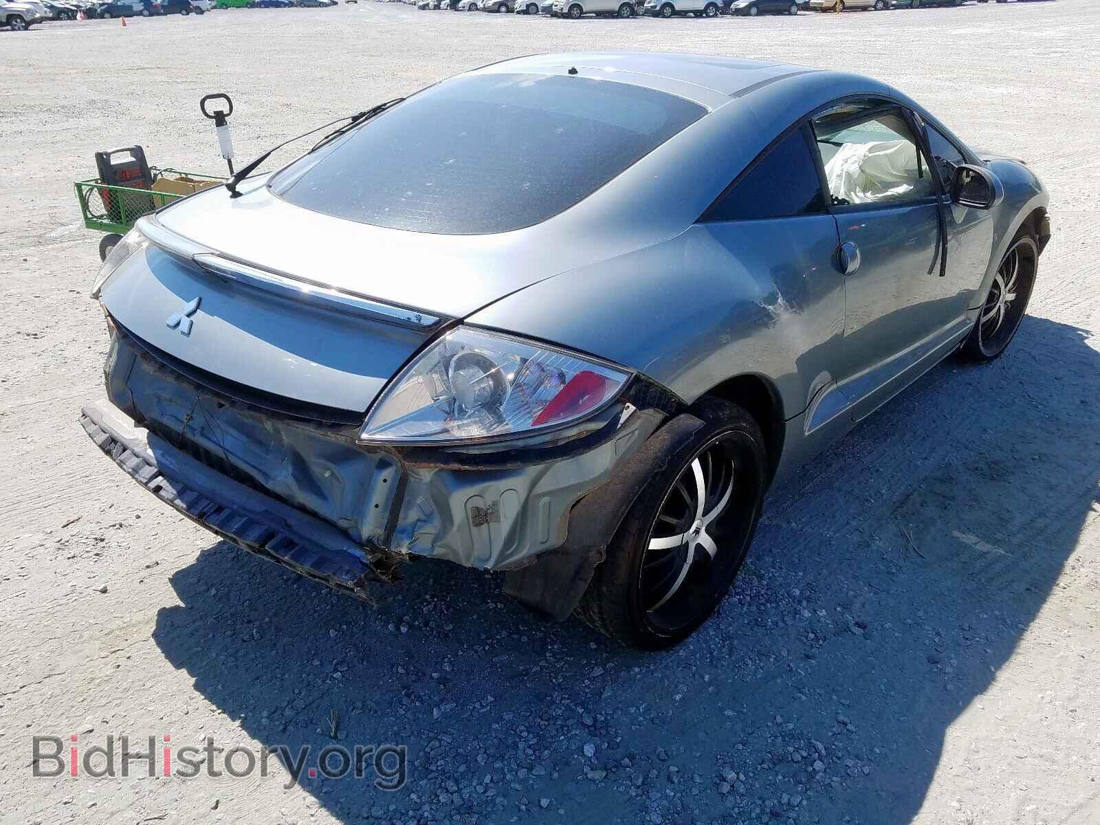 2007 MITSUBISHI ECLIPSE - VIN: 4A3AK24F67E026590 - Photo 4