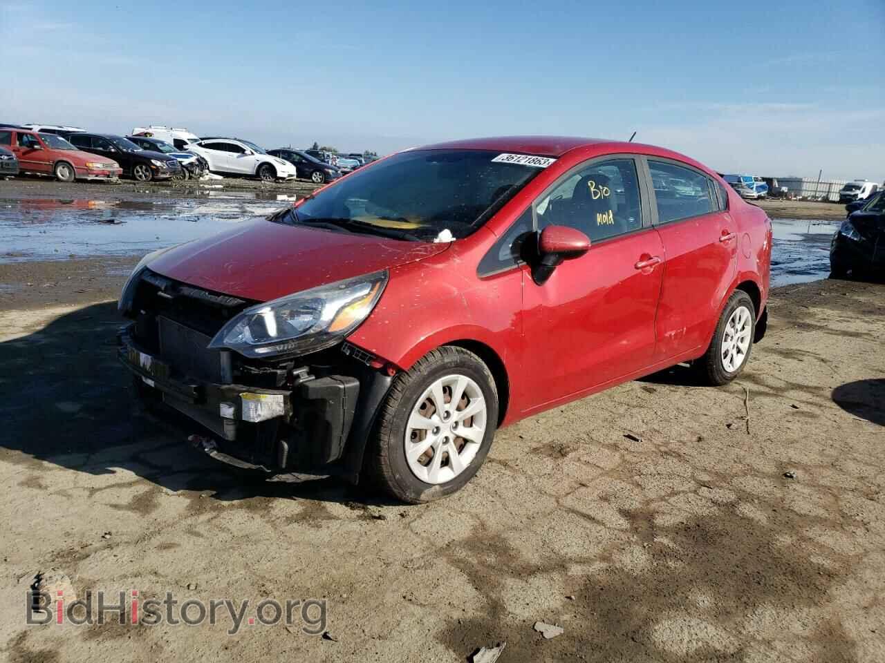 Фотография KNADN4A38D6160596 - KIA RIO 2013