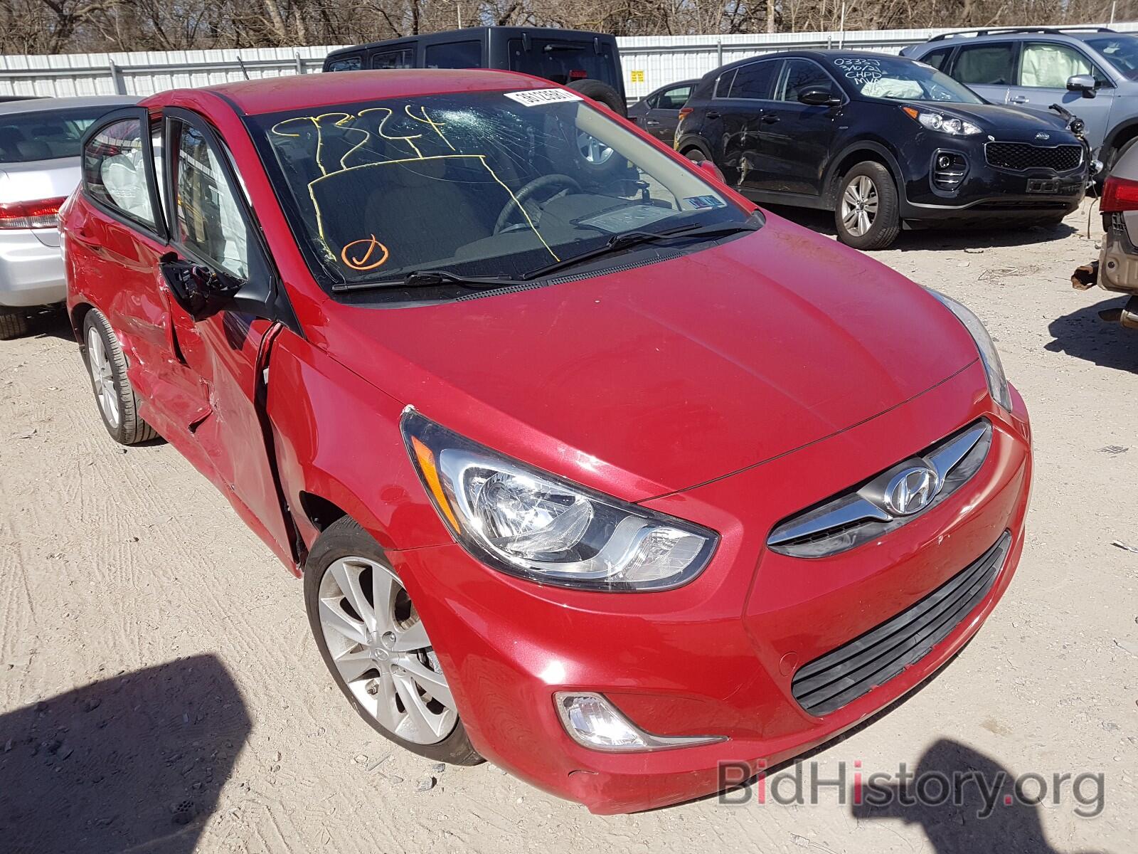 Photo KMHCU4AE6DU382628 - HYUNDAI ACCENT 2013