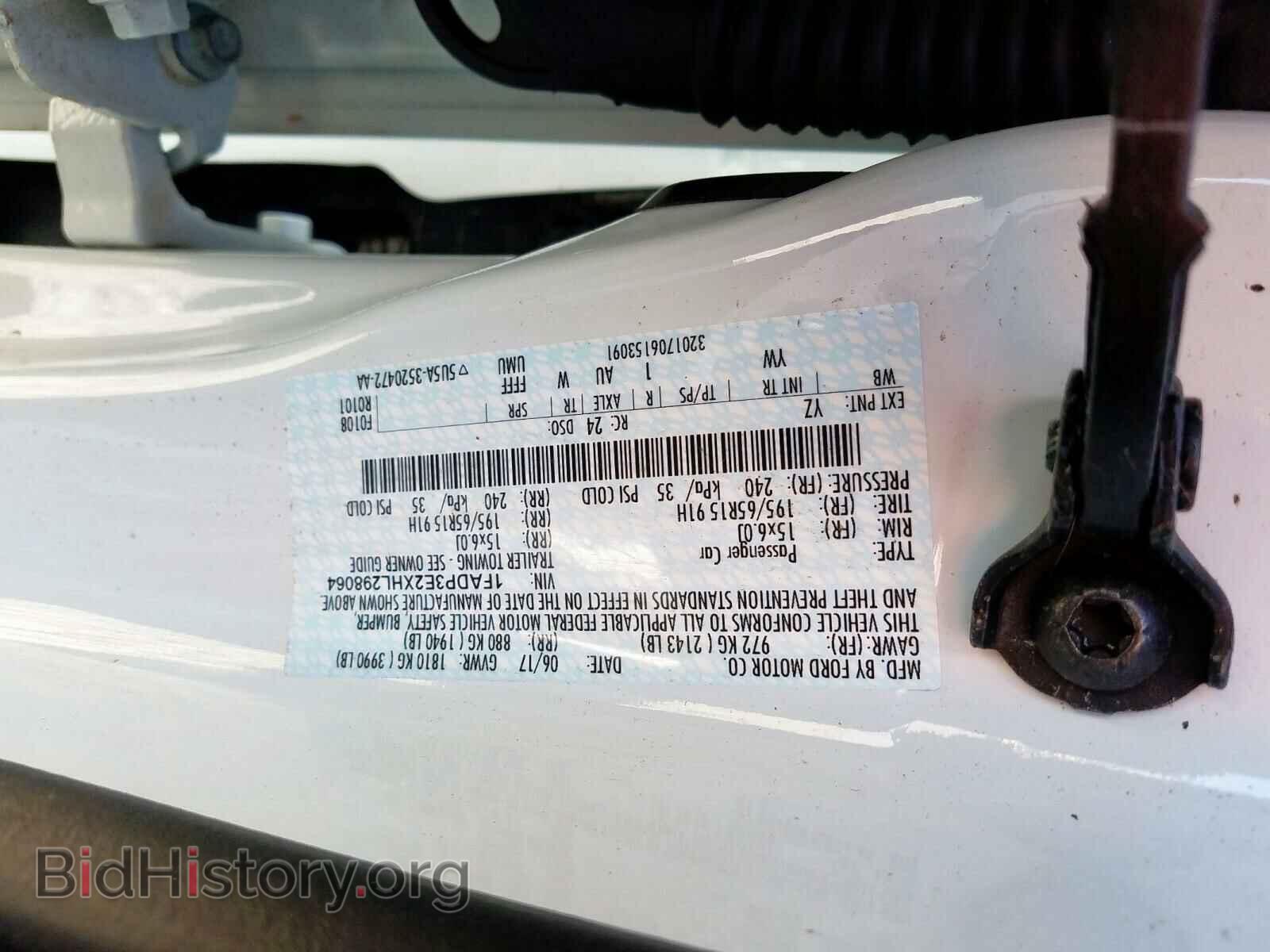 2017 FORD FOCUS - VIN: 1FADP3E2XHL298064 - Photo 10