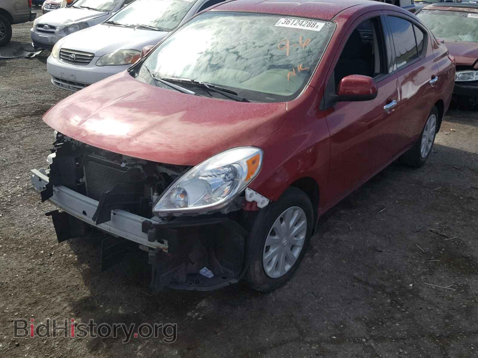2014 NISSAN VERSA - VIN: 3N1CN7AP3EL821741 - Фото 2