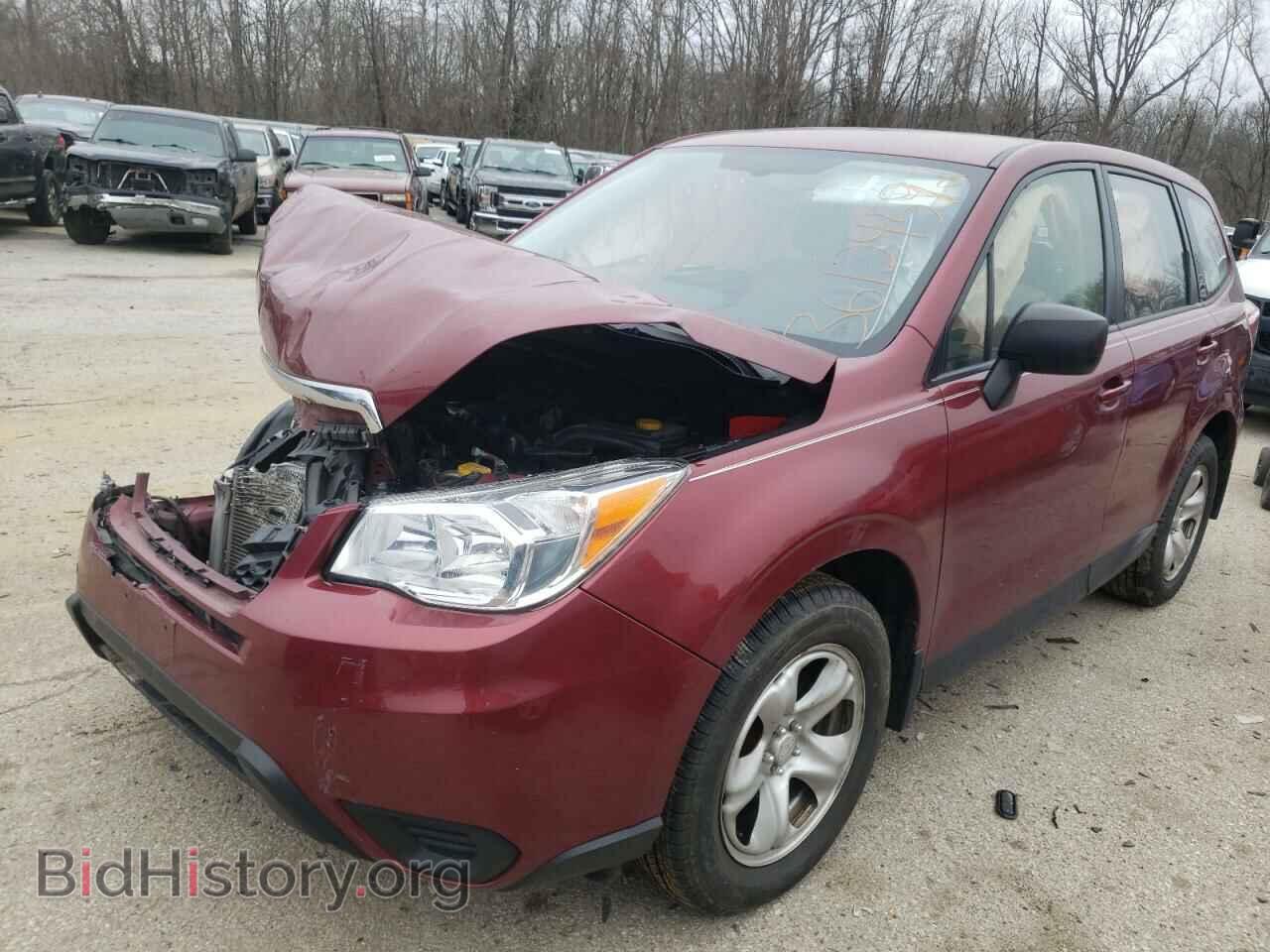 2014 SUBARU FORESTER - VIN: JF2SJAAC4EH511287 - Фото 2