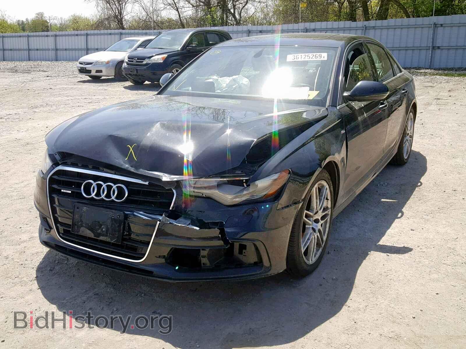 2013 AUDI A6 - VIN: WAUJFCFC7DN156743 - Фото 2