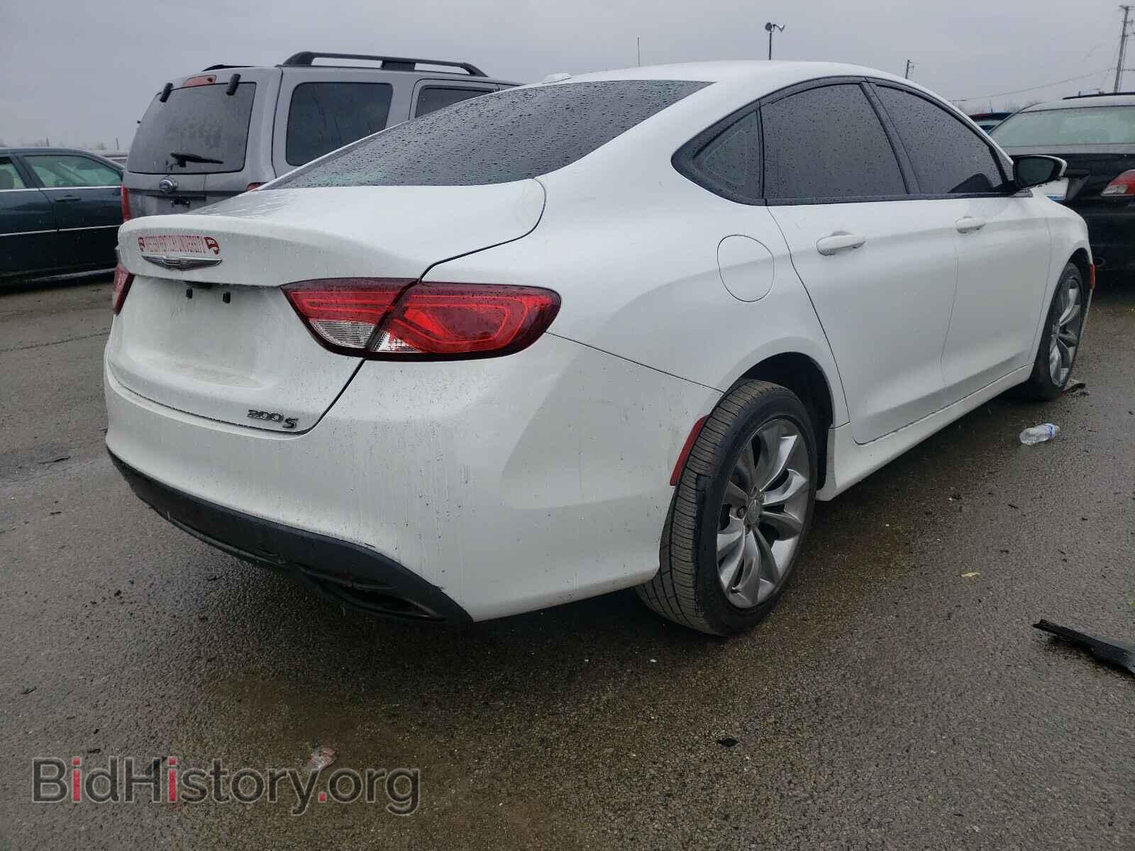 2015 CHRYSLER 200 - VIN: 1C3CCCBBXFN545868 - Фото 4