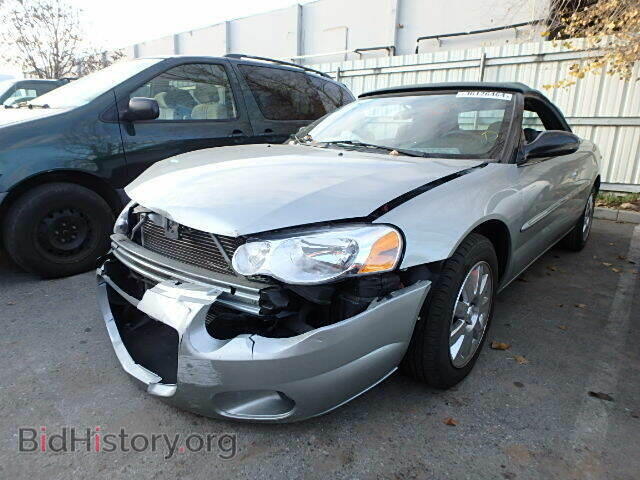 2004 CHRYSLER SEBRING - VIN: 1C3EL65R34N412840 - Фото 2