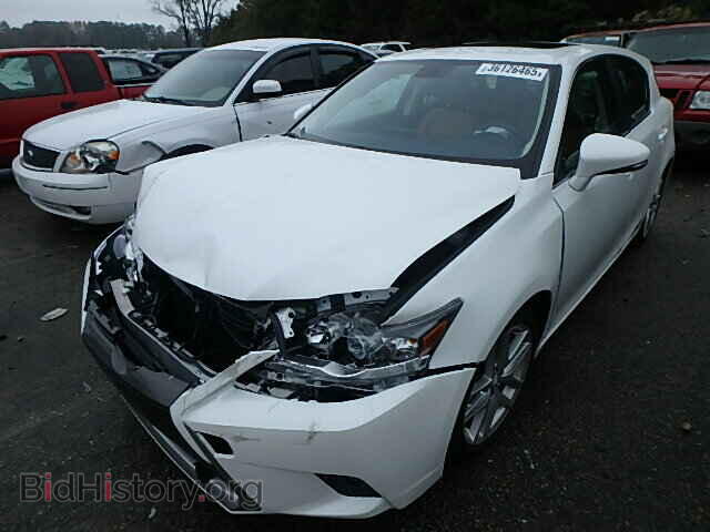 2014 LEXUS CT 200 - VIN: JTHKD5BH5E2177022 - Фото 2