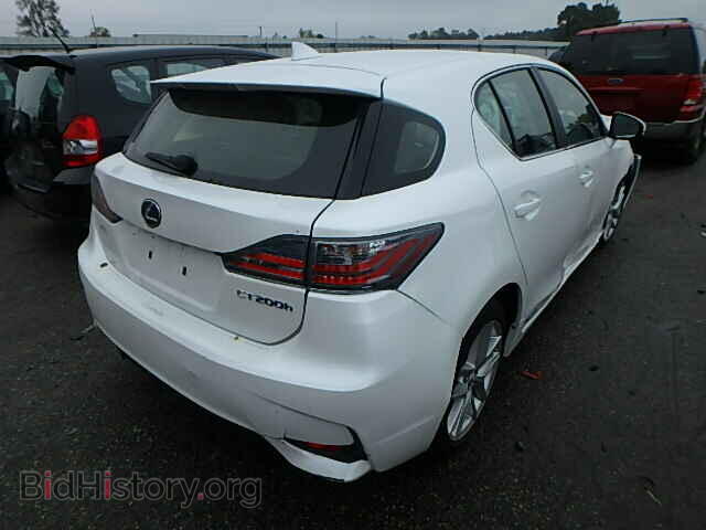 2014 LEXUS CT 200 - VIN: JTHKD5BH5E2177022 - Фото 4
