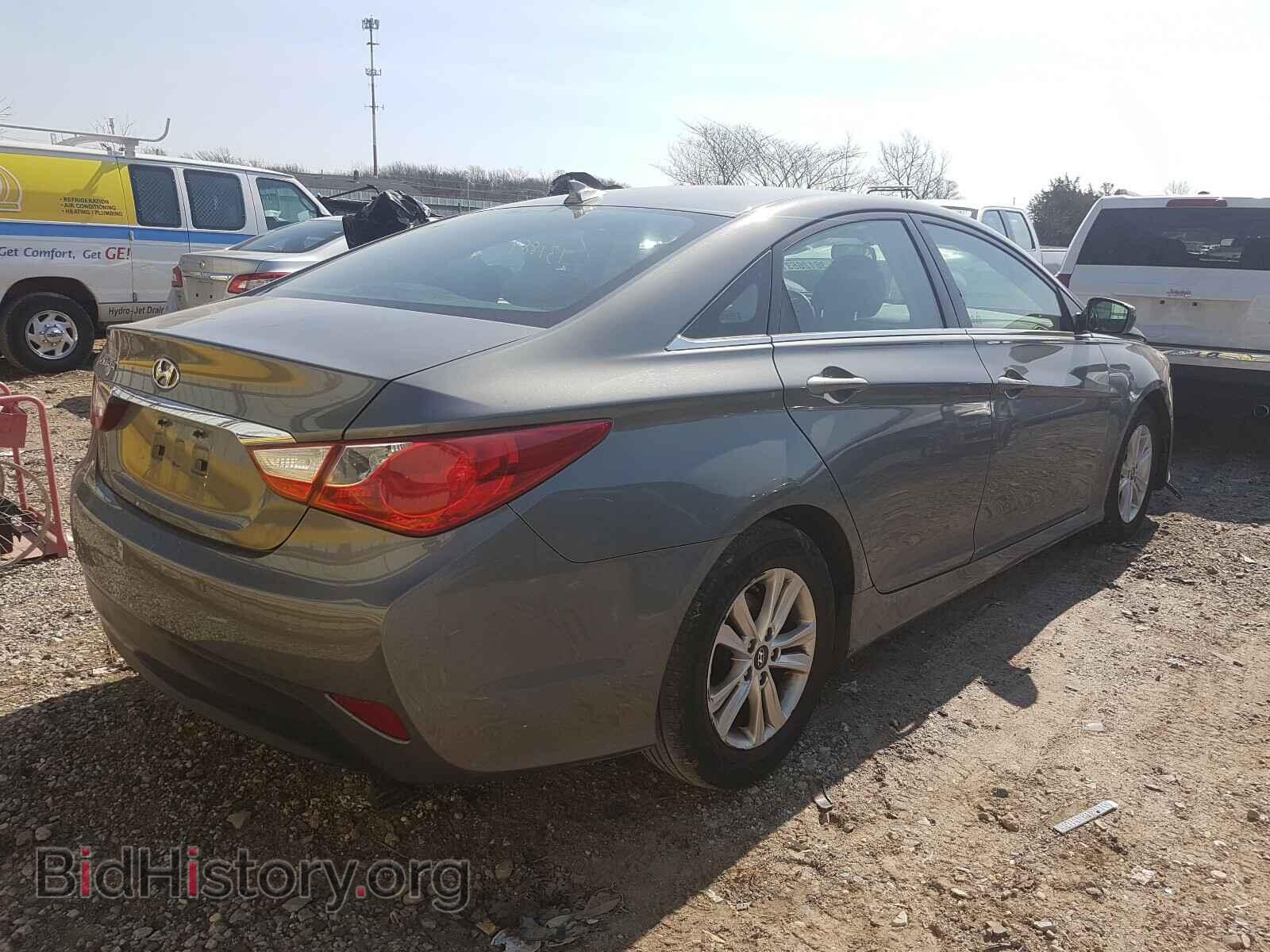 2014 HYUNDAI SONATA - VIN: 5NPEB4AC2EH850321 - Фото 4