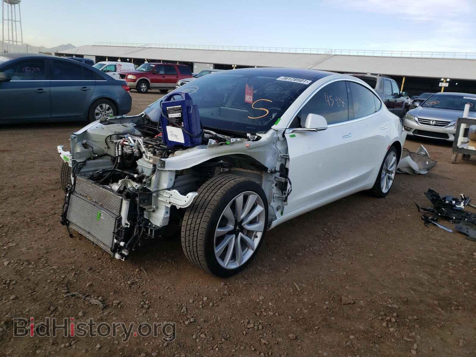 2018 TESLA MODEL 3 - VIN: 5YJ3E1EA7JF015863 - Photo 2