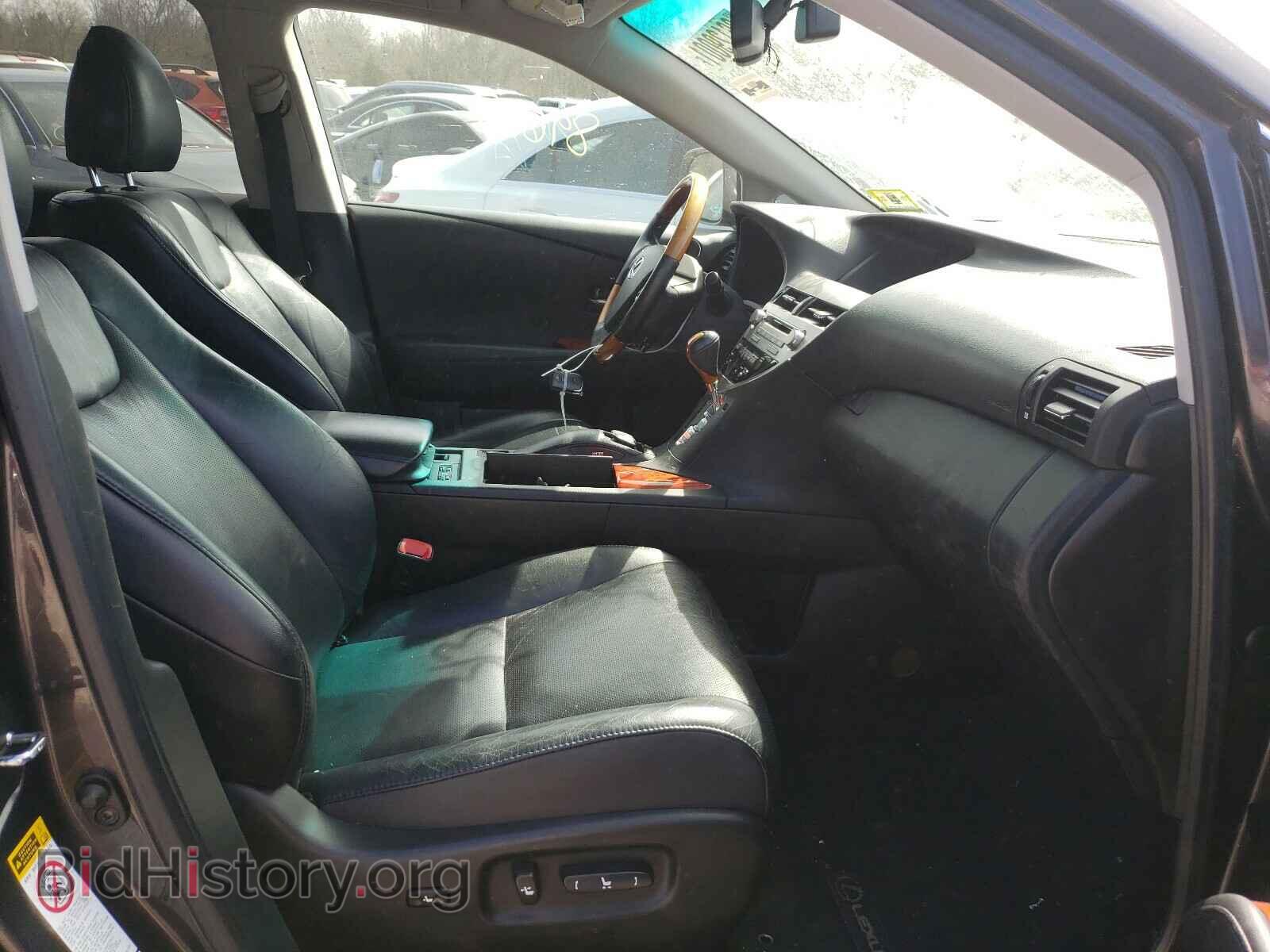 2010 LEXUS RX350 - VIN: 2T2BK1BAXAC032570 - Фото 5