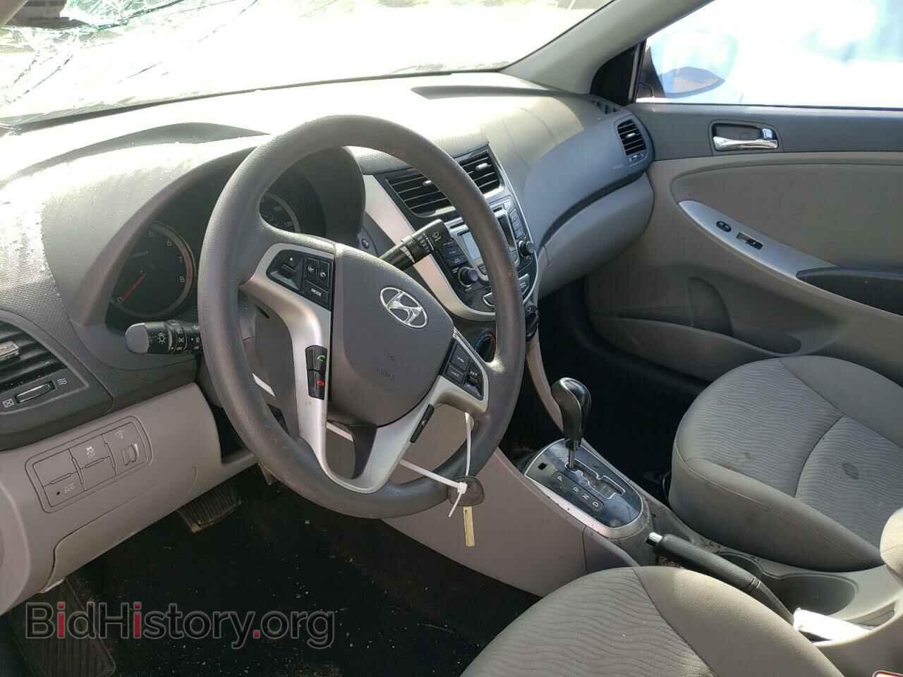 2014 HYUNDAI ACCENT - VIN: KMHCU4AE2EU765919 - Фото 9