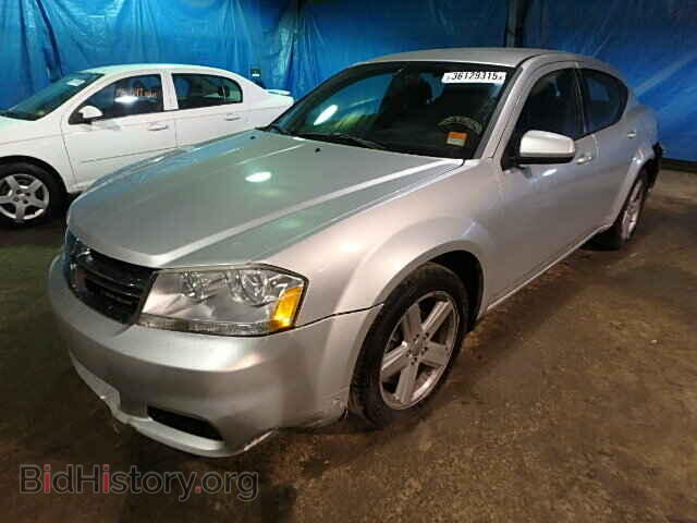 2011 DODGE AVENGER - VIN: 1B3BD1FB0BN603064 - Фото 2