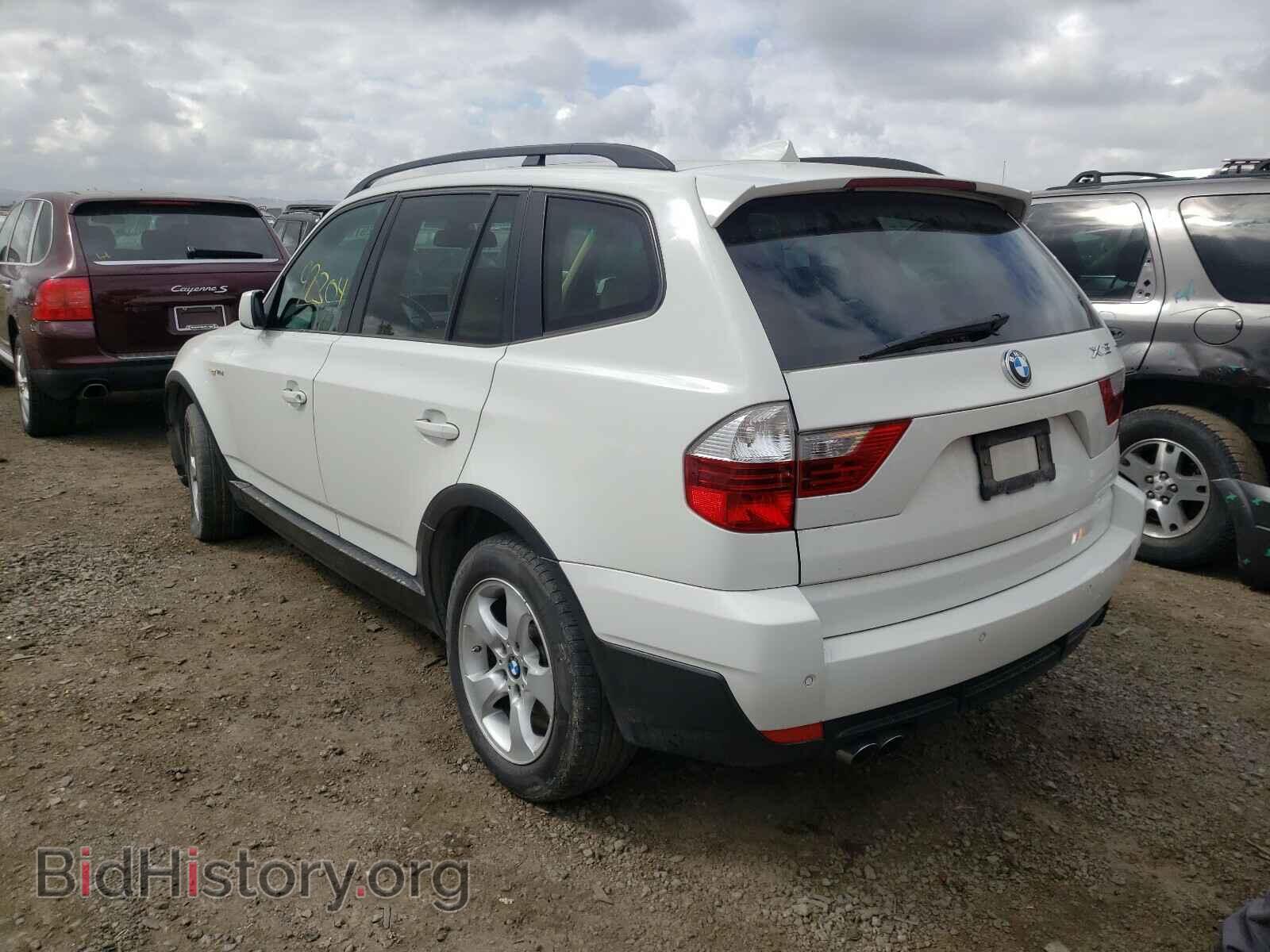 2007 BMW X3 - VIN: WBXPC93427WF09741 - Фото 3