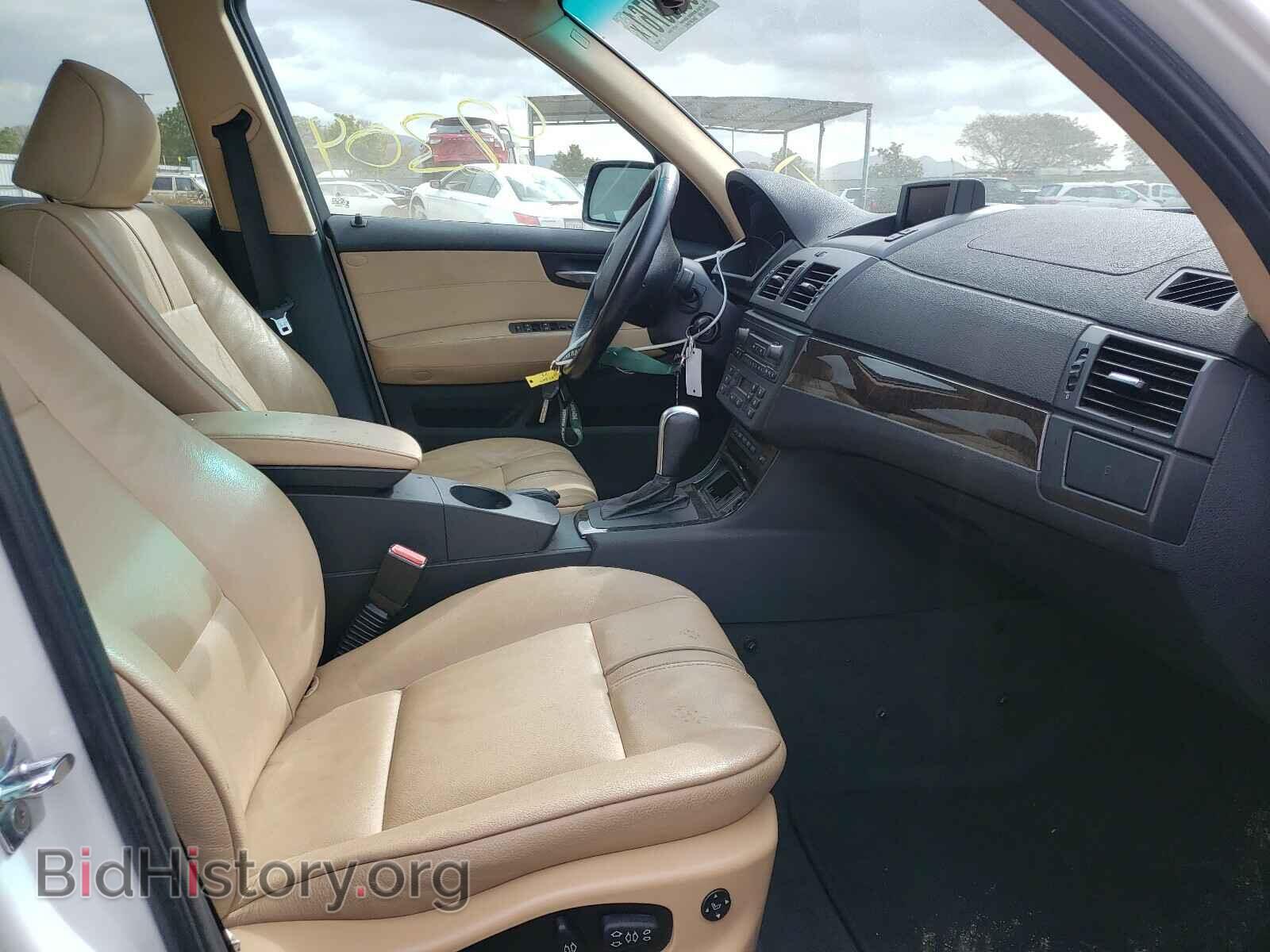 2007 BMW X3 - VIN: WBXPC93427WF09741 - Фото 5