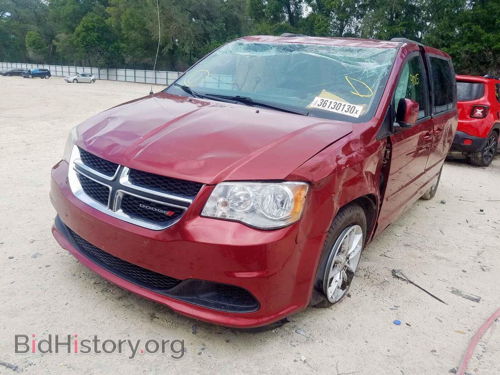 2014 DODGE CARAVAN - VIN: 2C4RDGCG4ER166581 - Фото 2