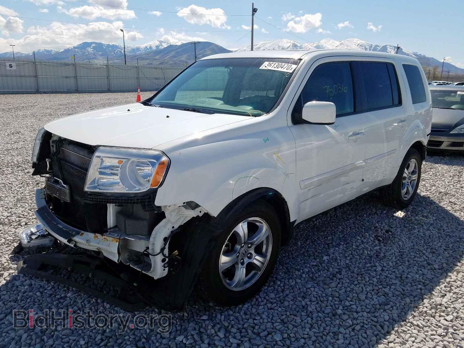 2012 HONDA PILOT - VIN: 5FNYF4H50CB034440 - Фото 2