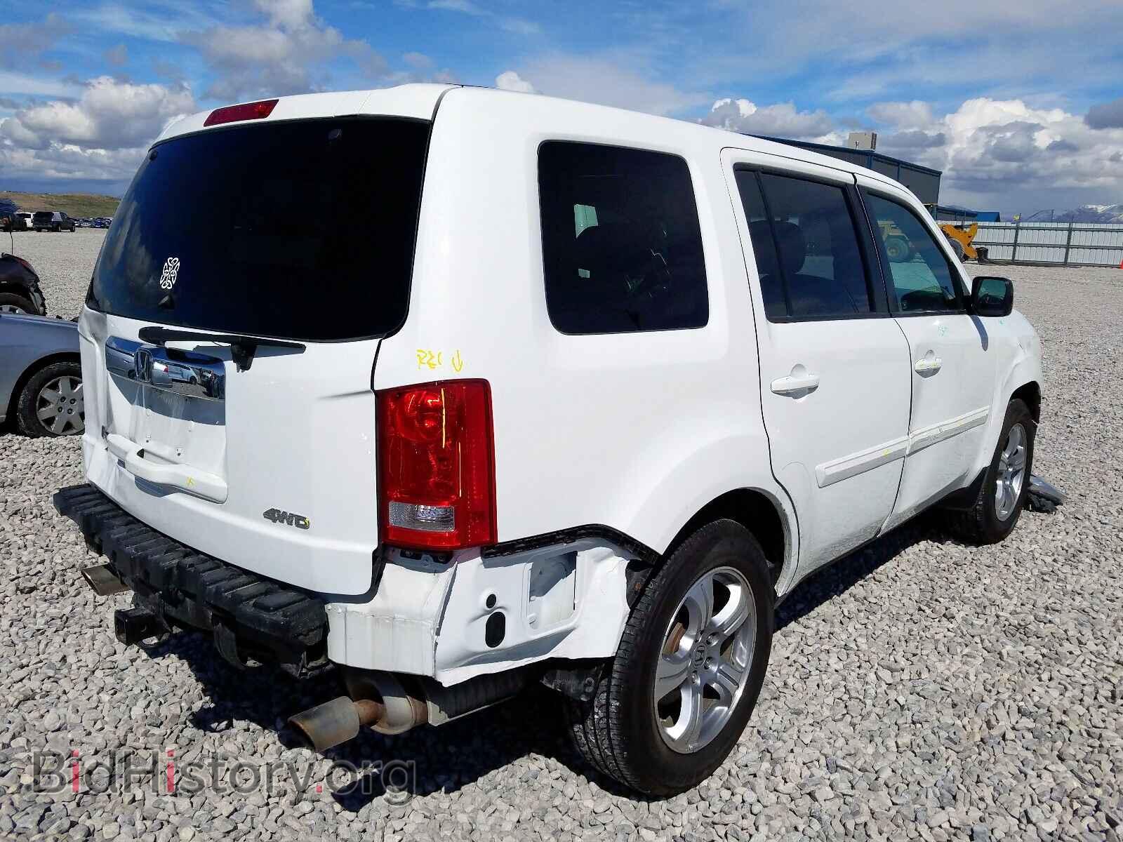 2012 HONDA PILOT - VIN: 5FNYF4H50CB034440 - Фото 4