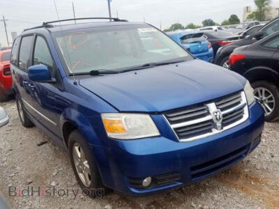 2010 Dodge CARAVAN Grand Cara, синий — VIN 2D4RN5D13AR196857, Copart