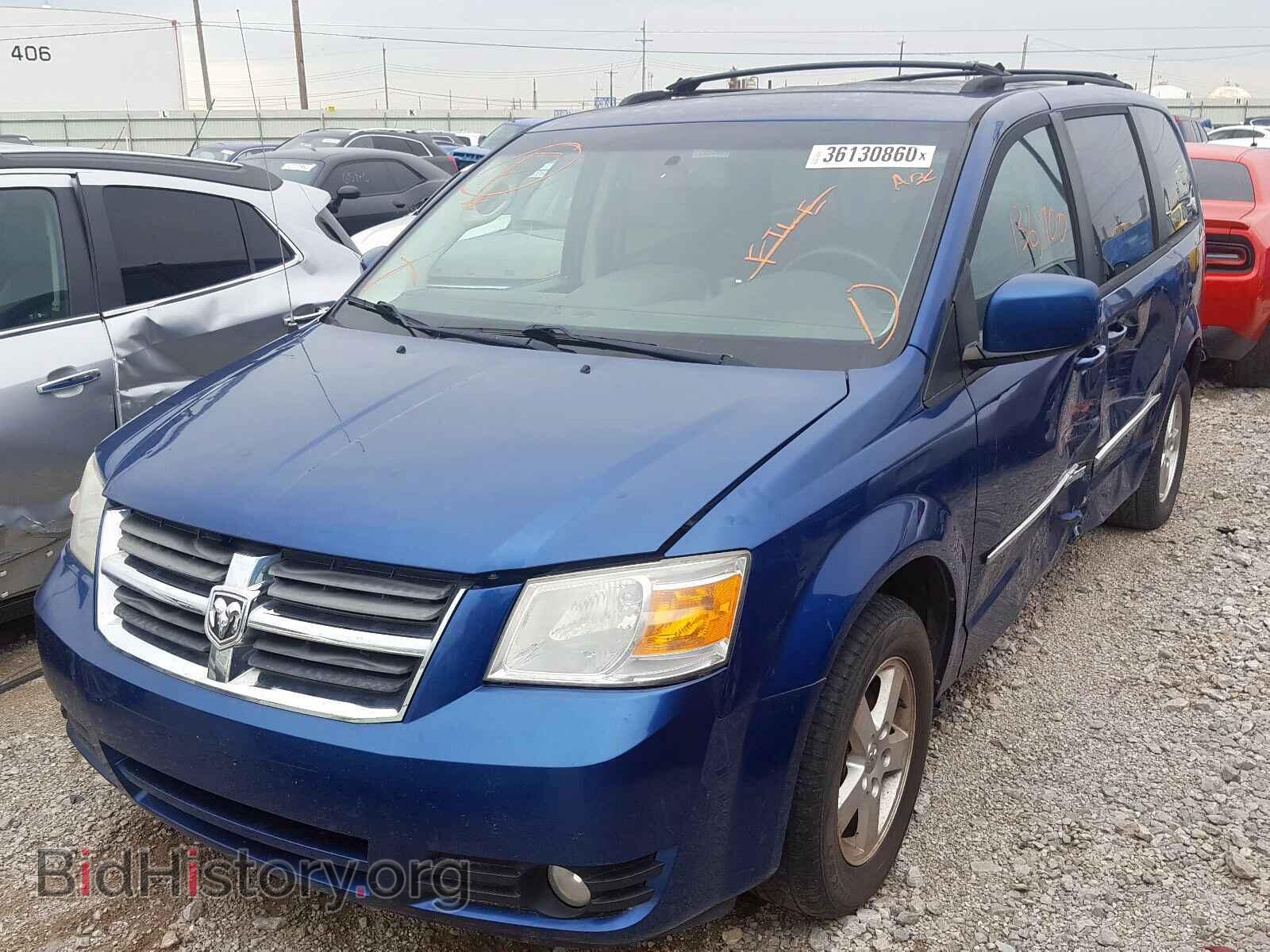 2010 DODGE CARAVAN - VIN: 2D4RN5D13AR196857 - Фото 2