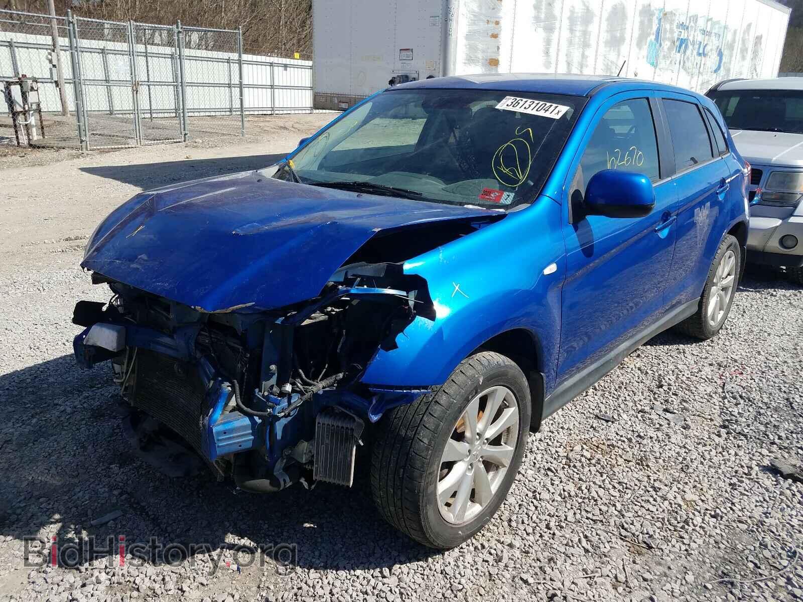 2015 MITSUBISHI OUTLANDER - VIN: 4A4AR4AU1FE024363 - Фото 2
