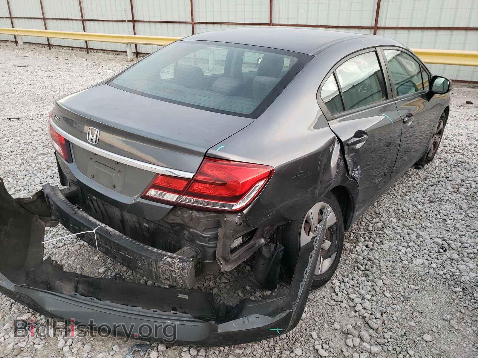 2013 HONDA CIVIC - VIN: 19XFB2F5XDE027335 - Фото 4