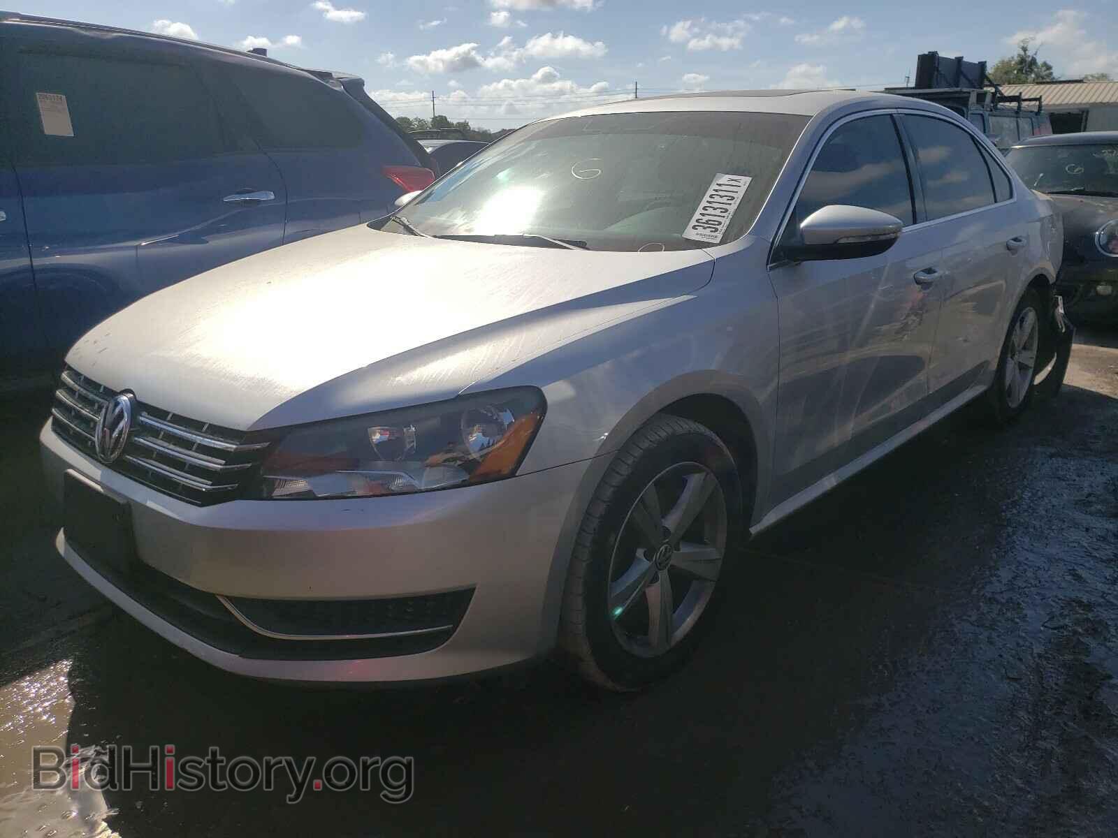 2012 VOLKSWAGEN PASSAT - VIN: 1VWBN7A38CC063178 - Фото 2