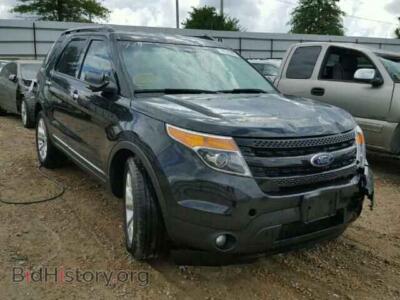2013 Ford EXPLORER Explorer L, черный — VIN 1FM5K7F89DGB62076, Copart