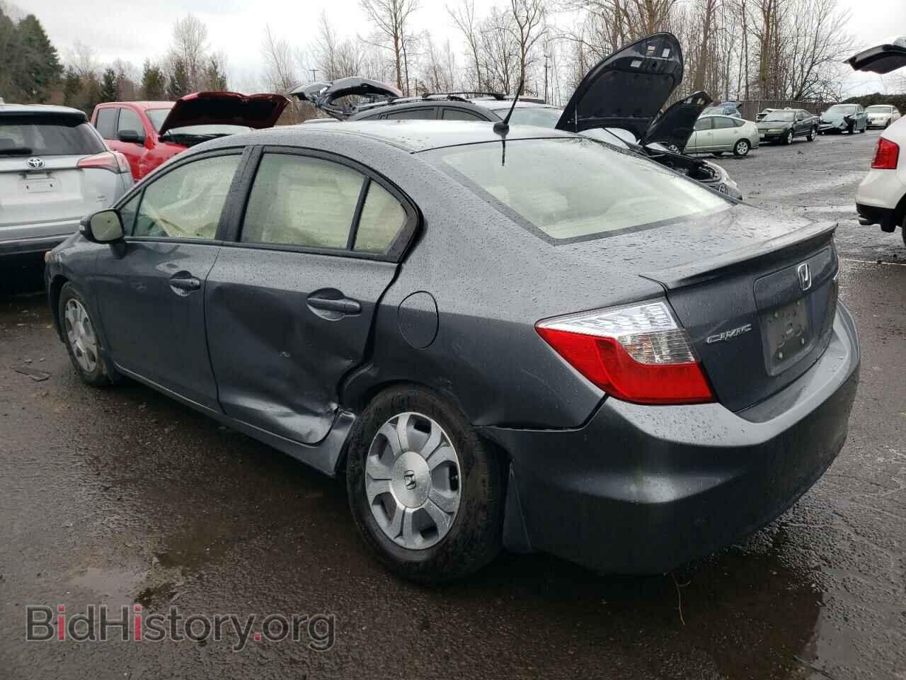 2012 HONDA CIVIC - VIN: JHMFB4F32CS011036 - Фото 2