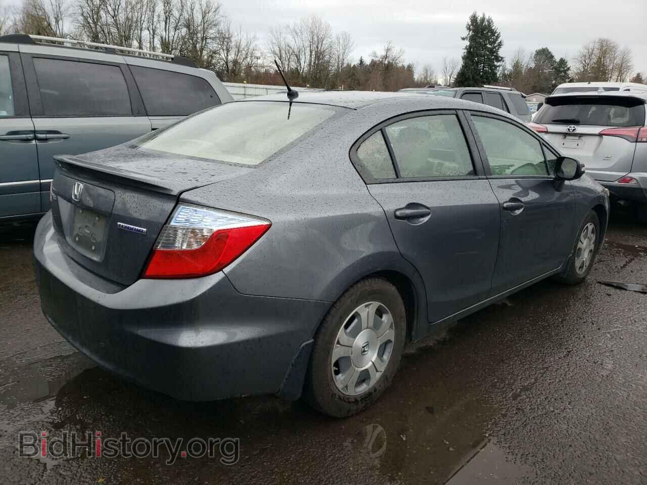 2012 HONDA CIVIC - VIN: JHMFB4F32CS011036 - Фото 3